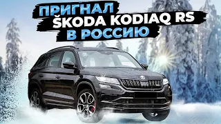 Привез SKODA KODIAQ RS в Россию, тест и обзор топовой SKODA