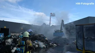 Nabluswerkzaamheden na brand van Dijk Containers