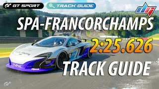 GT Sport | Spa - Franchorchamps Daily Race Track Guide | McLaren 650S Gr.4