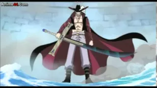 One Piece - Dracule Mihawk faces Luffy