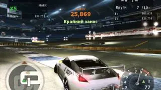 Need For Speed Underground 2 первая победа в дрифте...