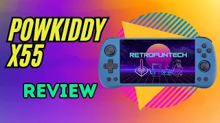 Powkiddy X55 Budget Retro Handheld Review - Only $90