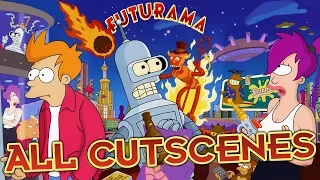 Futurama All Cutscenes | Full Game Movie (PS2, XBOX)