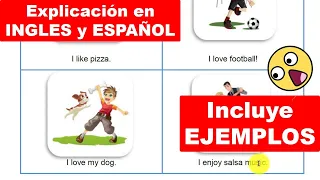 Cómo decir lo que me GUSTA en INGLES (y NO me gusta) [Likes and dislikes en INGLÉS]