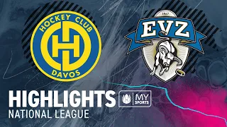 HC Davos- EV Zoug 1-2 (1-0; 0-2; 0-0)