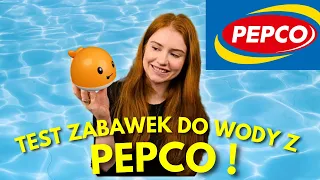 TEST ZABAWEK DO KĄPIELI Z PEPCO | ✨RECENZJA