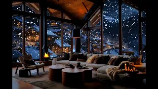 Cozy cabin sleep ambience