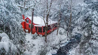 The Coziest Winter Hideaways ❄️ Peaceful Cabin Tours and Ambiance