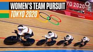 Women's Team Pursuit 🚴‍♂️ | Tokyo Replays