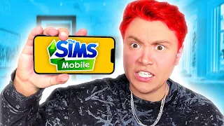 Professional Sims 4 Player Tries The Sims Mobile