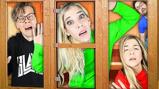Rebecca Trapped in Last to Leave Hot Sauna Wins Challenge!