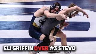 Eli Griffin Upsets #3 Stevo Poulin