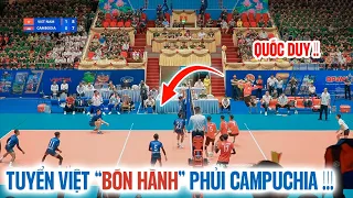 [ Highligh 15 Phút ] Tuyển Việt Nam Quốc Duy, Ngọc Thuân "Bón hành"  Douk, Yun Campuchia !!!