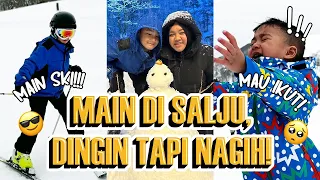 DINGIN TAPI NAGIH! MAIN SALJU SAMPE LUPA WAKTU!!!