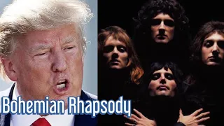 Donald Trump Sings Bohemian Rhapsody By Queen