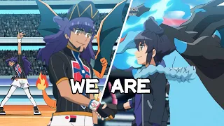 Leon VS Alain「AMV」8th Tournement Fist Battle Pokemon Journeys Episode 115 AMV