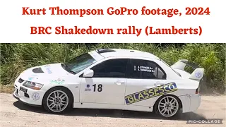 Kurt Thompson 2024 BRC Shakedown Rally GoPro footage (Lamberts), By BT Studios