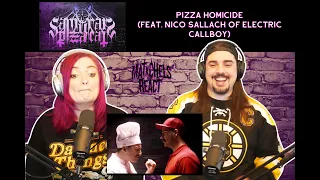 Samurai Pizza Cats - PIZZA HOMICIDE (feat. Nico Sallach of Electric Callboy) React/Review