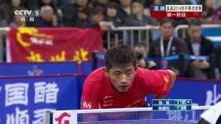 2014 China Trials for WTTTC: MA Long Vs ZHANG Jike [HD] [Full Match|Short Form/Slow Motion