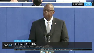 Secretary of Defense Lloyd Austin Pays Tribute to the Fallen