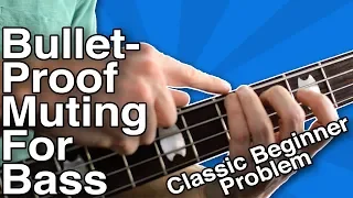 Muting Strings On Bass: A Bulletproof Method