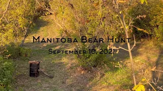 Manitoba Black Bear Hunt Sept. 2021