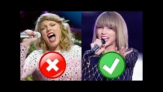 Famous Singers WORST vs. BEST Live Vocals (Compilation) Same Song Comparison