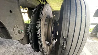 May 2, 2023/107 Trucking Major tire blowout