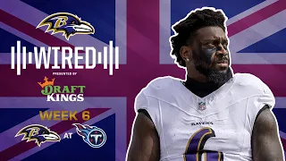 Patrick Queen Mic'd Up For London Dub | Ravens Wired