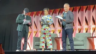 The Bad Batch live script read with Dee Bradley Baker and Michelle Ang at Star Wars Celebration 2022