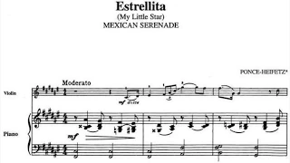 Manuel M. Ponce - Estrellita (arr. Heifetz for violin & piano)