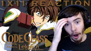 This Episode got CRAZY!!! *CODE GEASS* 1x11 REACTION