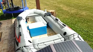 Intex Mariner 4 Mods / E-Boat / Plywood Floor P1