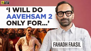 Fahadh Faasil Interview With Vishal Menon | #aavesham