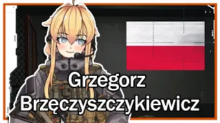 [VTuber] VTuber pronounces Polish Name! - Grzegorz Brzęczyszczykiewicz #Shorts