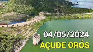 Açude Orós dados atualizados hoje 04/05/2024 - ORÓS CEARÁ