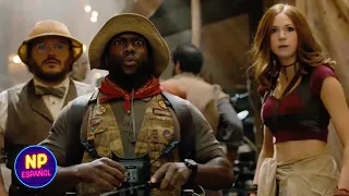 "¡Oíste al niño, Jumanji te necesita!" | Jumanji: Bienvenidos A La Jungla (2017) | Now Español