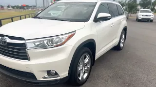 2015 LIMITED TOYOTA HIGHLANDER