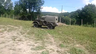 Soviet "jeep" Gaz-69 test