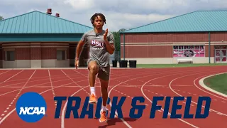 College Off Season D1 Athlete Workout | Track & Field Ep. 1