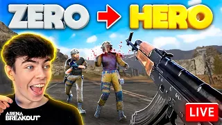 ZERO to HERO with AKM in Arena Breakout... (short stream)