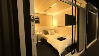 [3,500yen] Trip to Kyoto in a comfortable capsule with plenty of space | First Cabin Kyoto Nijo-jo