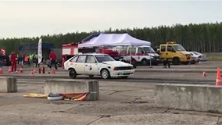 Москвич 2141, F7R 2.0, 220 л.с. VS ВАЗ 2108, 1.7, 220, ВПП Зябровка, MOTORFEST 2019