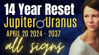 Biggest Transit of 2024! Rare Uranus Jupiter Conjunction in Taurus 🔆 ALL SIGNS