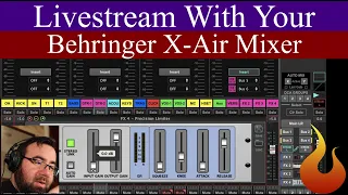 How to Livestream With a Behringer X-Air Mixer - #AscensionTechTuesday - EP116