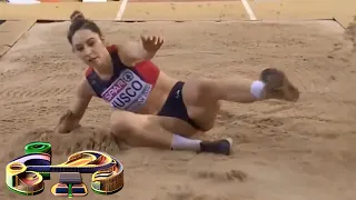 Florentina Iusco // Long Jump // European Indoor Championships Glasgow