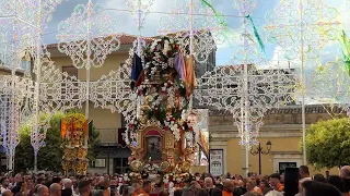 Aci S Antonio 21 Agosto 2022 Festosa Uscita dalla Chiesa Madre del Cereo Carrettieri Commercianti 4K