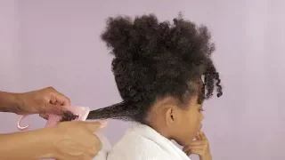 How To Detangle Curly Hair | Curly Haircare for Kids