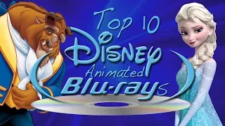 Top 10 BEST Blu-rays (Disney Animation)