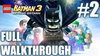 LEGO Batman 3: Beyond Gotham walkthrough part #2 - Breaking BATS! | GAMEPLAY | 1080p